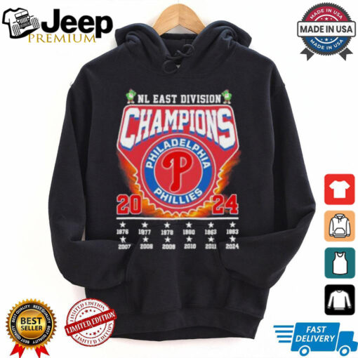 NL East Division Champions 2024 Philadelphia Phillies Vintage Shirt