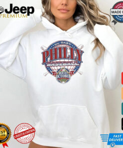 NL East Philadelphia Phillies Baseball Red October 2024 logo shirt