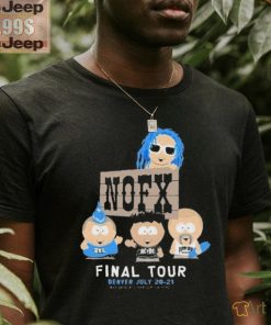 NOFX July 20 21, 2024 Denver, CO Final Tour Event T shirt