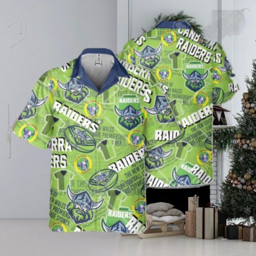 NRL Canberra Raiders Classic Hawaiian Shirt