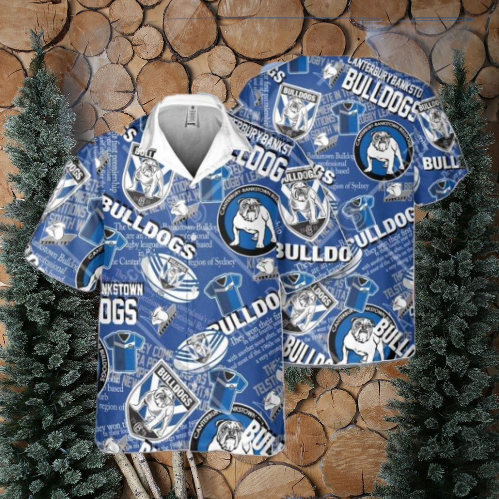 Bulldogs clearance hawaiian shirt