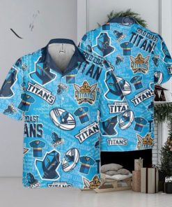 NRL Gold Coast Titans Classic Hawaiian Shirt