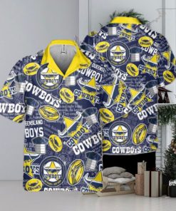 NRL North Queensland Cowboys Classic Hawaiian Shirt