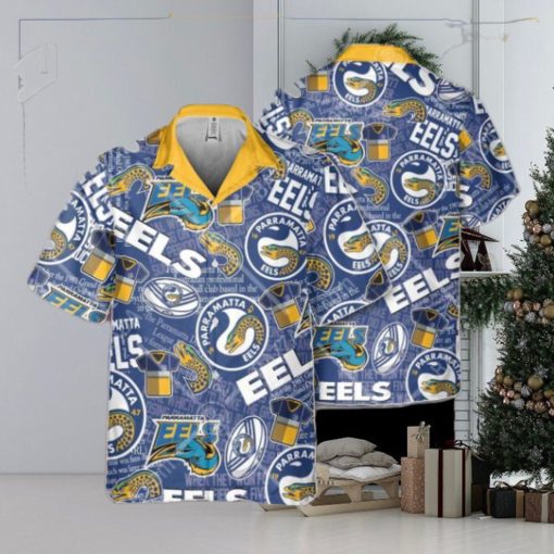 NRL Parramatta Eels Classic Hawaiian Shirt