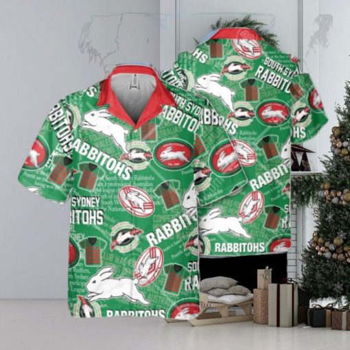 NRL South Sydney Rabbitohs Classic Hawaiian Shirt