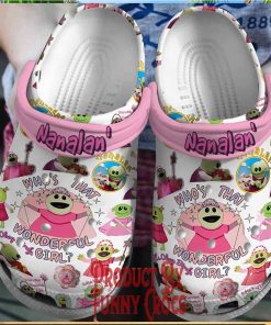 Nanalan Who Is That Wonderful Girl Crocs Shoes