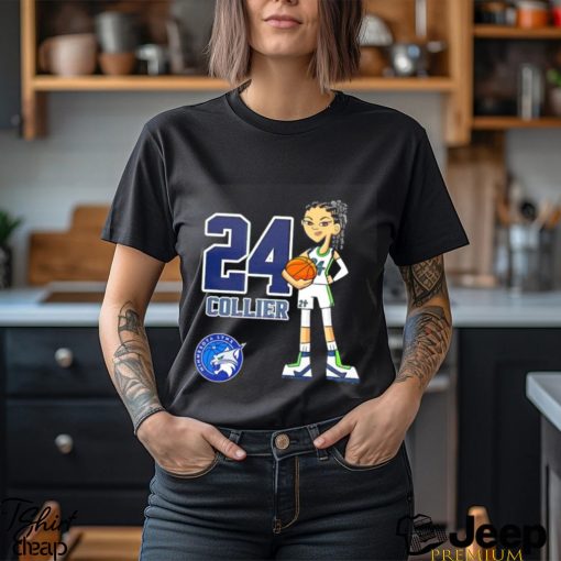 Napheesa Collier Minnesota Lynx 24 cartoon shirt