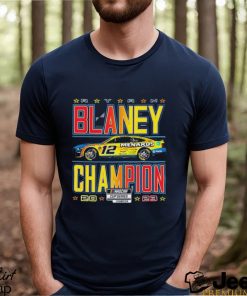 Nascar Cup Series Ryan Blaney Champions 2023 Shirt