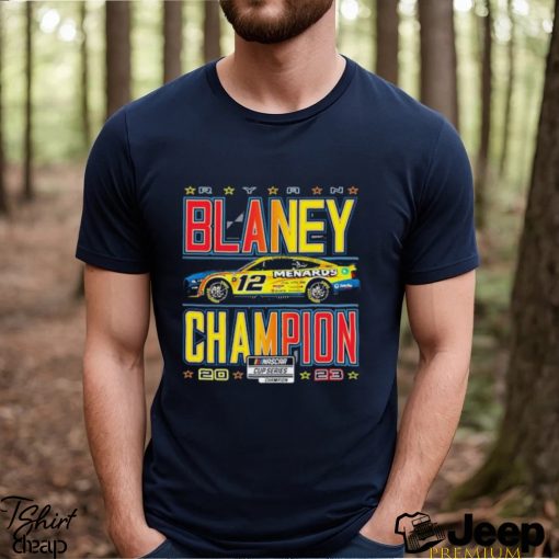 Nascar Cup Series Ryan Blaney Champions 2023 Shirt