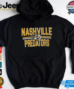 Nashville Predators Starter Mesh Look Team Name Logo Pullover shirt