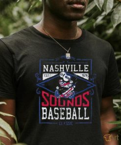 Nashville Sounds 108 Stitches Light Blue Classic T shirt