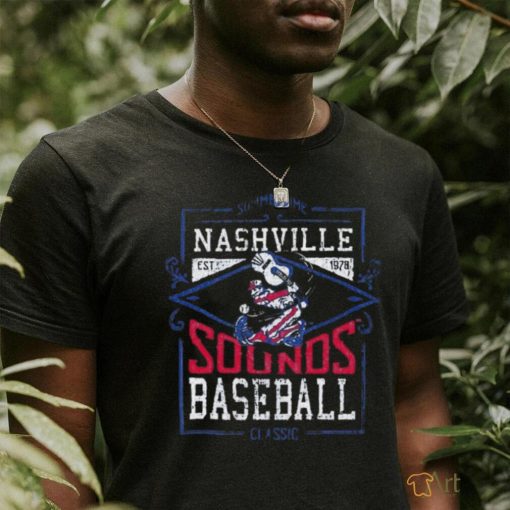 Nashville Sounds 108 Stitches Light Blue Classic T shirt