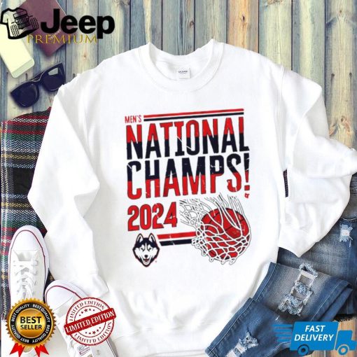 National Champions UConn Huskies men’s basketball Net 2024 swish shirt