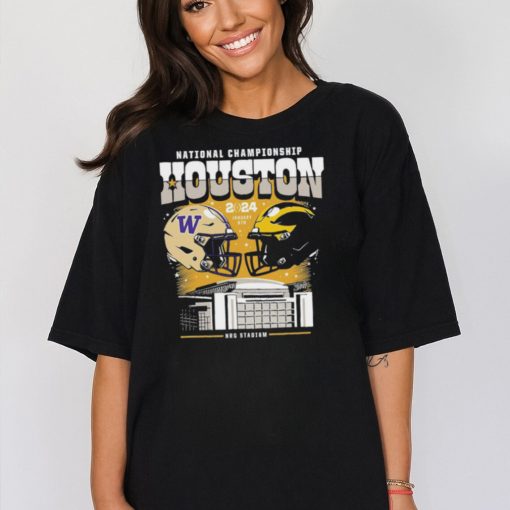 National Championship Game Head To Head Stadium Shirt