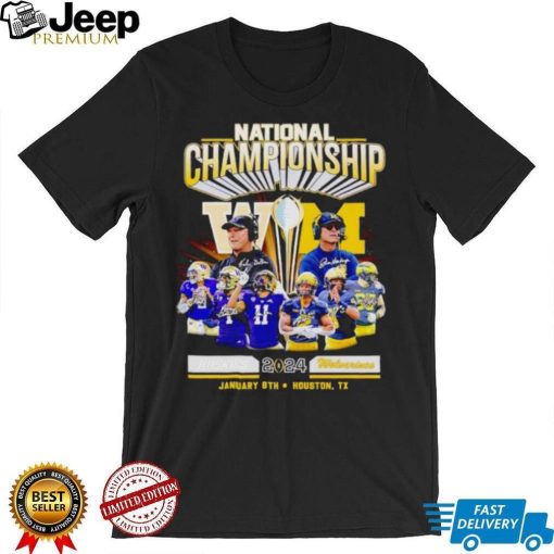 National Championship Huskies 2024 Wolverines shirt