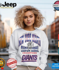 National Football League New York Giants Super Bowl XLII Champions shirt