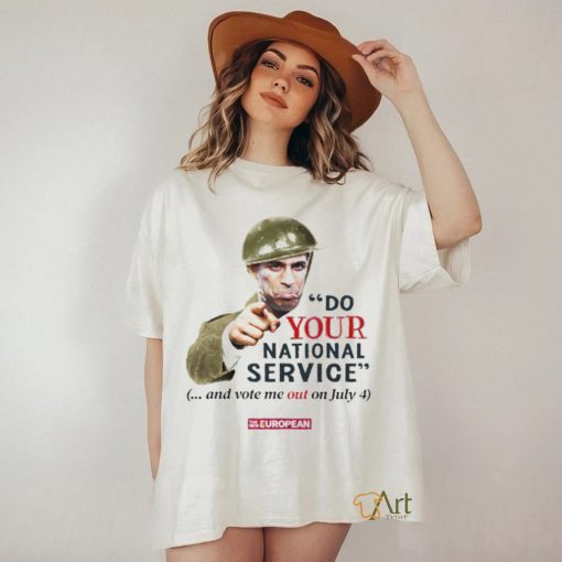 National service t shirt