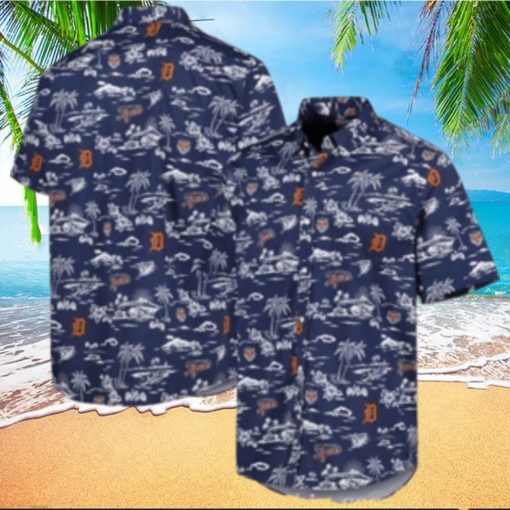 Nautical Dreams Detroit Tigers Aloha Shirt