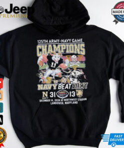 Navy Beat Army 125th Army Navy Game Champions 2024 Mascot T Shirts