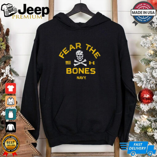 Navy Football Fear The Bones Unisex T Shirt
