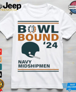 Navy Midshipmen 2024 Bowl Bound Helmet Shirt