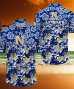 Navy Midshipmen NCAA3 Hawaiian Shirt Trending Summer