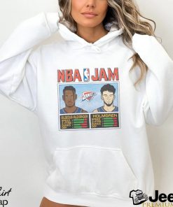 Nba Jam Thunder Gilgeous Alexander And Holmgren Shirt