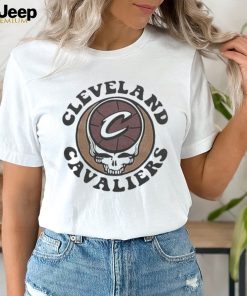Nba X Grateful Dead X Cleveland Cavaliers Skull 2024 shirt