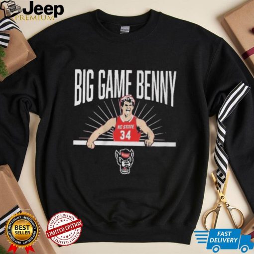 Nc State Basketball Ben Middlebrooks Big Game Benny T Shirt