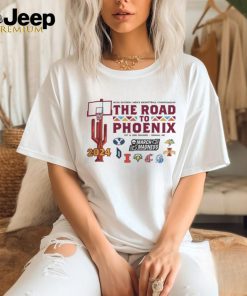Ncaa 2024 March Madness Division I Men'S Basketball Championship 1St 2Nd Rd Omaha, Ne The Road To Phoenix 8 Teams Tee shirt