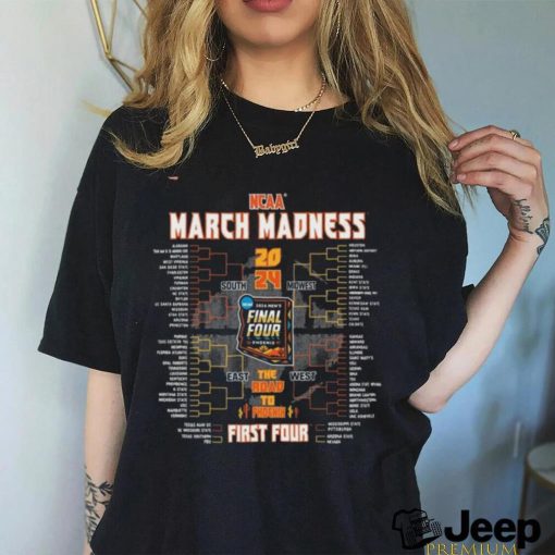 Ncaa March Madness 2024 The Road to Phoenix First Four Shirt