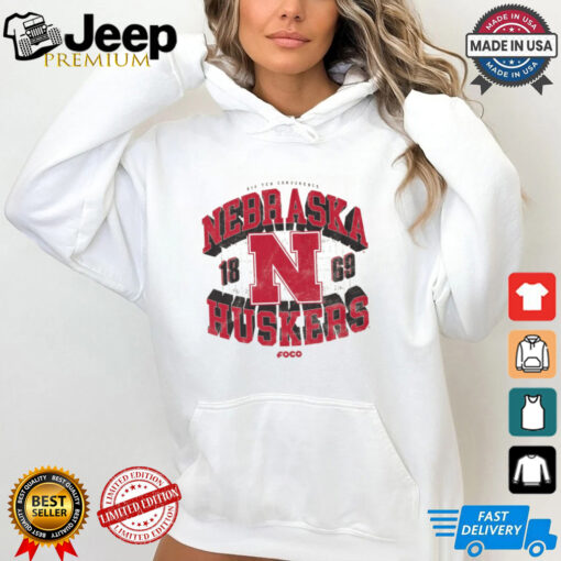 Nebraska Cornhuskers Field Arched Wordmark T Shirt