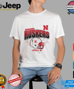 Nebraska Football Helmet Grid Shirt