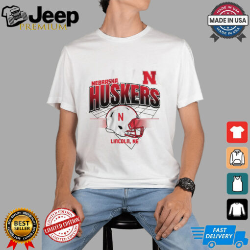 Nebraska Football Helmet Grid Shirt