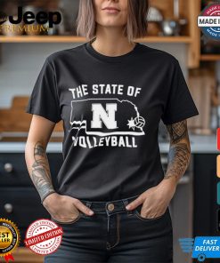 Nebraska The State Of Volleyball Shirt