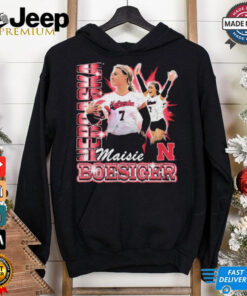 Nebraska Volleyball Maisie Boesiger 90s Retro t shirt