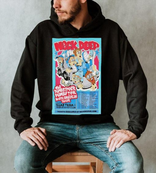 Neck Deep North American Tour 2024 Poster Shirt