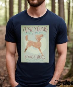 Neil Young Crazy Horse Foresthill 2024 Poster Shirt