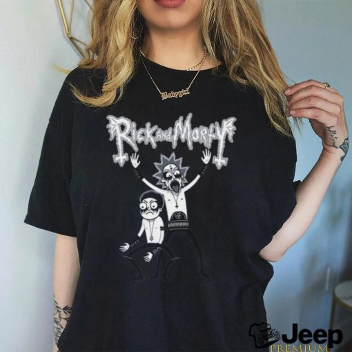 Nemonsclothing Black Metal Rick And Morty T Shirt