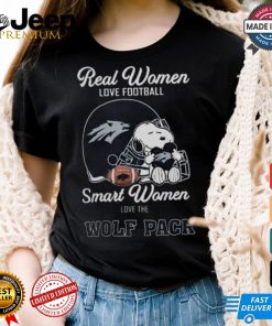 Nevada Wolf Pack x Snoopy Real Women Love Football Smart Women Helmet 2024 Shirt