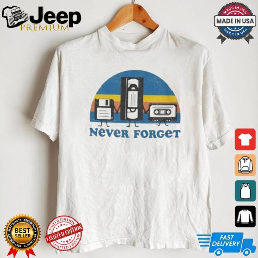 Never Forget Floppy Disk T shirt