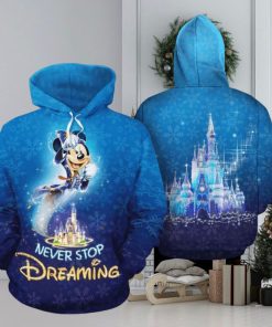 Never Stop Dreaming Art All Over Print Hoodie