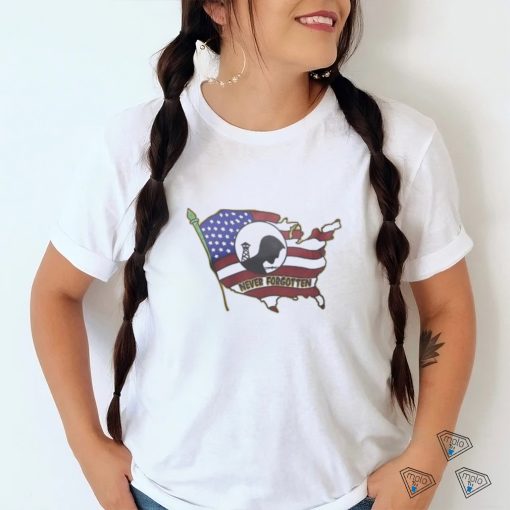 Never forgotten USA flag shirt