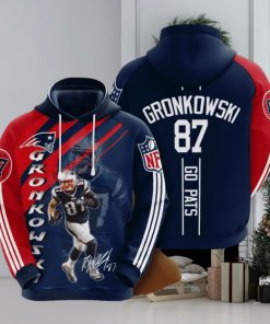 New England Patriots 3d 9f6io Awesome 3D Hoodie Trend T Shirt