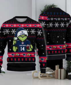 New England Patriots Custom Chrismas Ugly Sweater