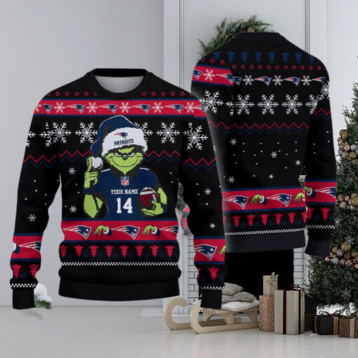 New England Patriots Custom Chrismas Ugly Sweater