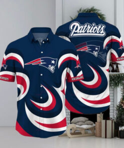 New England Patriots Custom Funny Hawaiian Shirt Beach Outfit Gift For Him