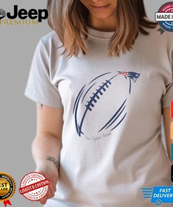 New England Patriots G III 4Her by Carl Banks Subtle Football Fitted T Shirt