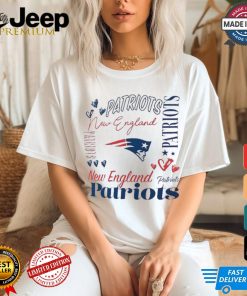 New England Patriots G III 4Her by Carl Banks T Shirt