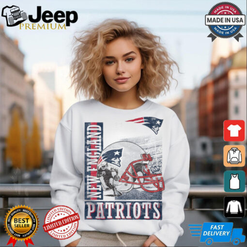 New England Patriots Helmet Dash T Shirt